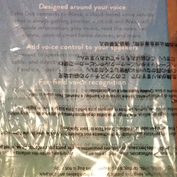 NWT Amazon Echo Dot 2nd Generation Brand New in Box and All Original Packaging - Picture 7 of 7